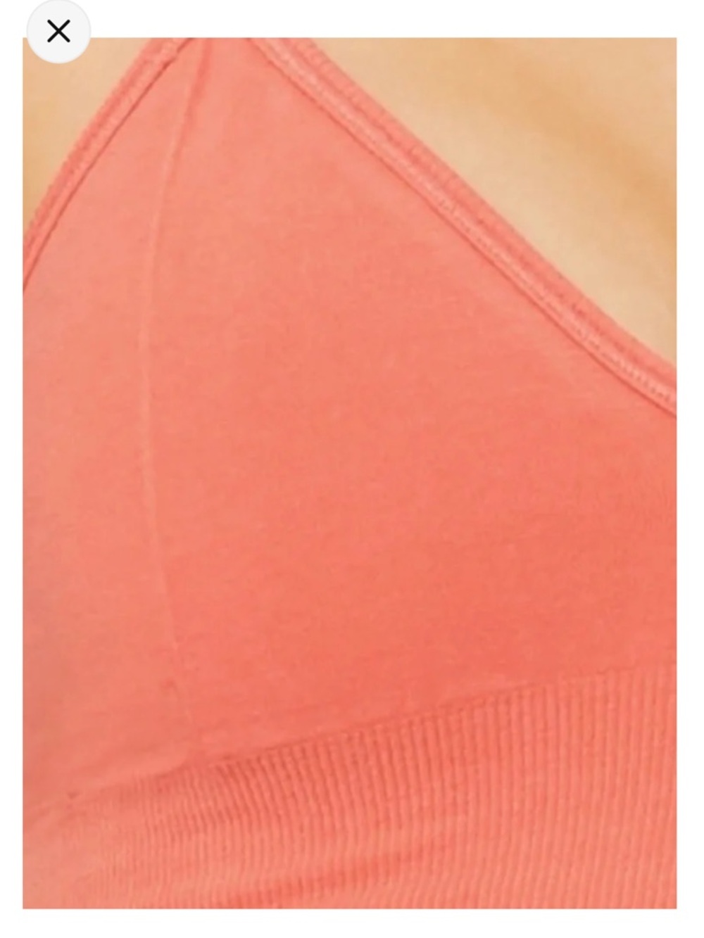 Alo Yoga Delight Bra Coral Pink Women’s Small Adjustable Straps - Picture 4 of 11